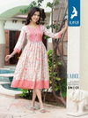 Label By Kaya Rayon Capsual Best Anarkali Kurti Wholesale Shop In Surat